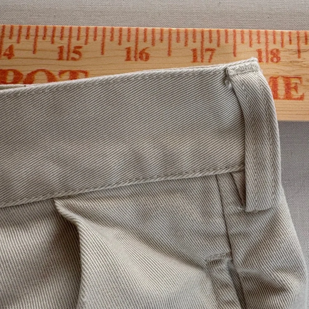 Vtg 90s Polo Ralph Lauren Pleated Chino Pants Beige Khaki 36x32 Baggy Skater